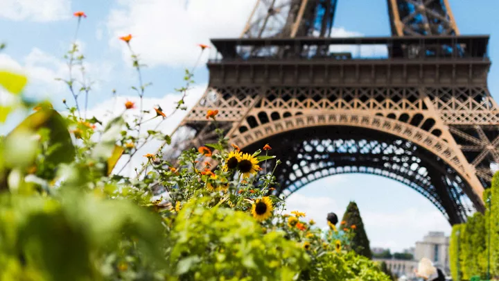 Eiffel Tower in Paris, France
