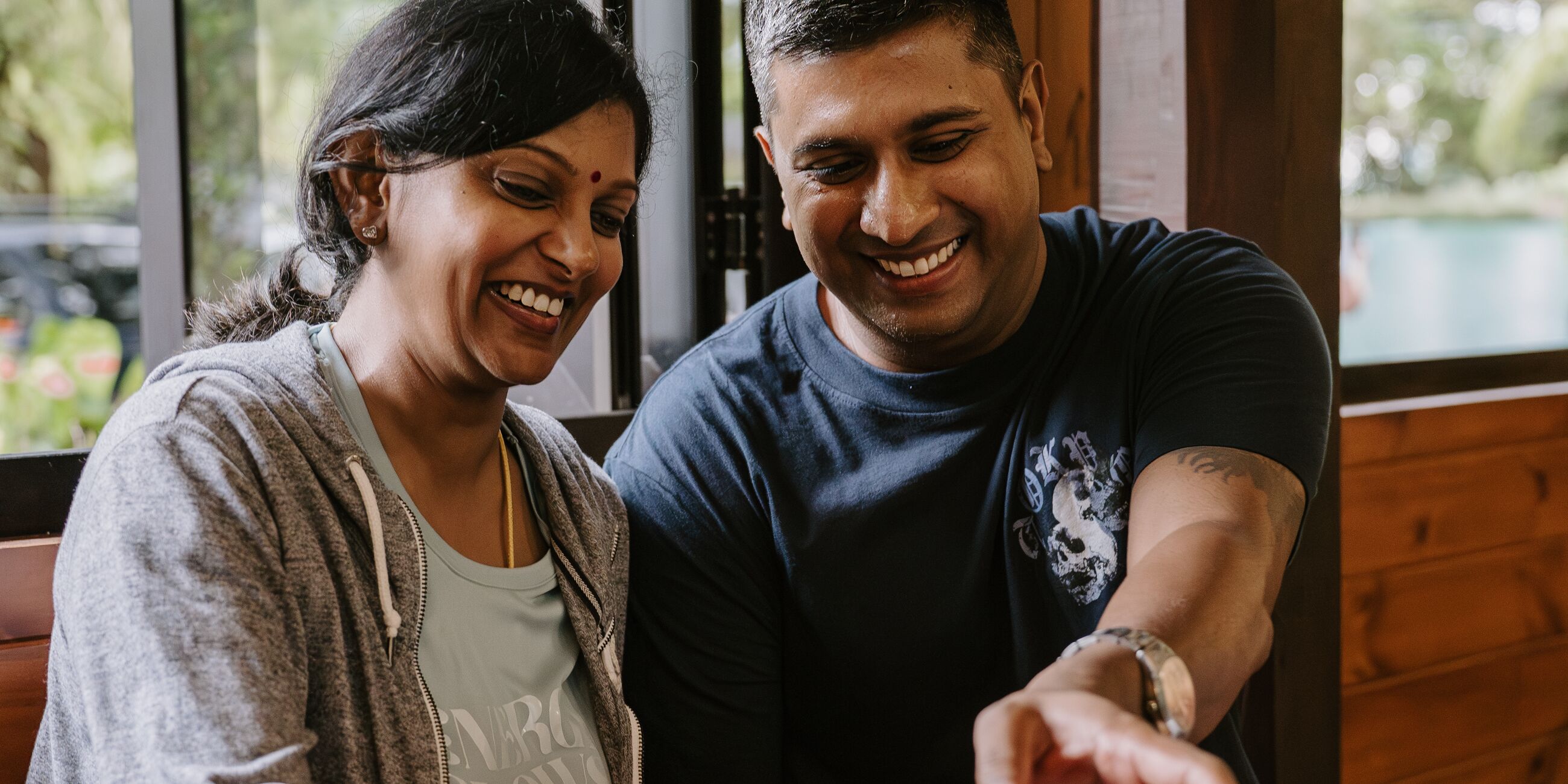 Website Banner Preshanti And JJ At Sibo Chocolate Workshop