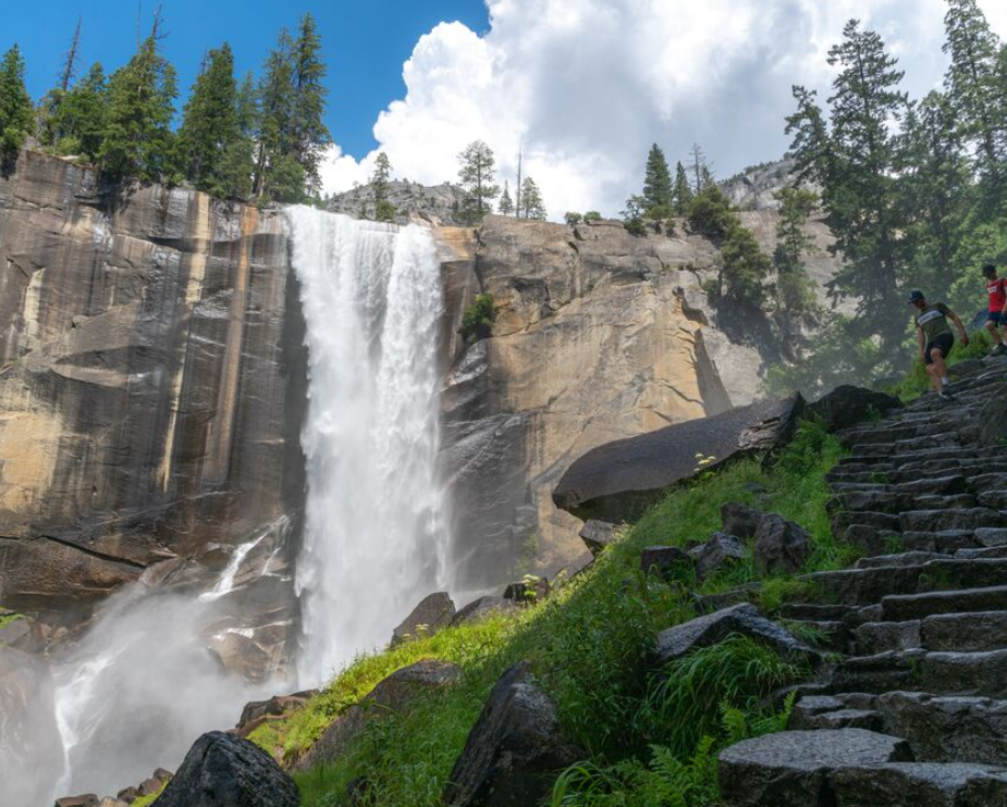 Waterfall Usa National Park