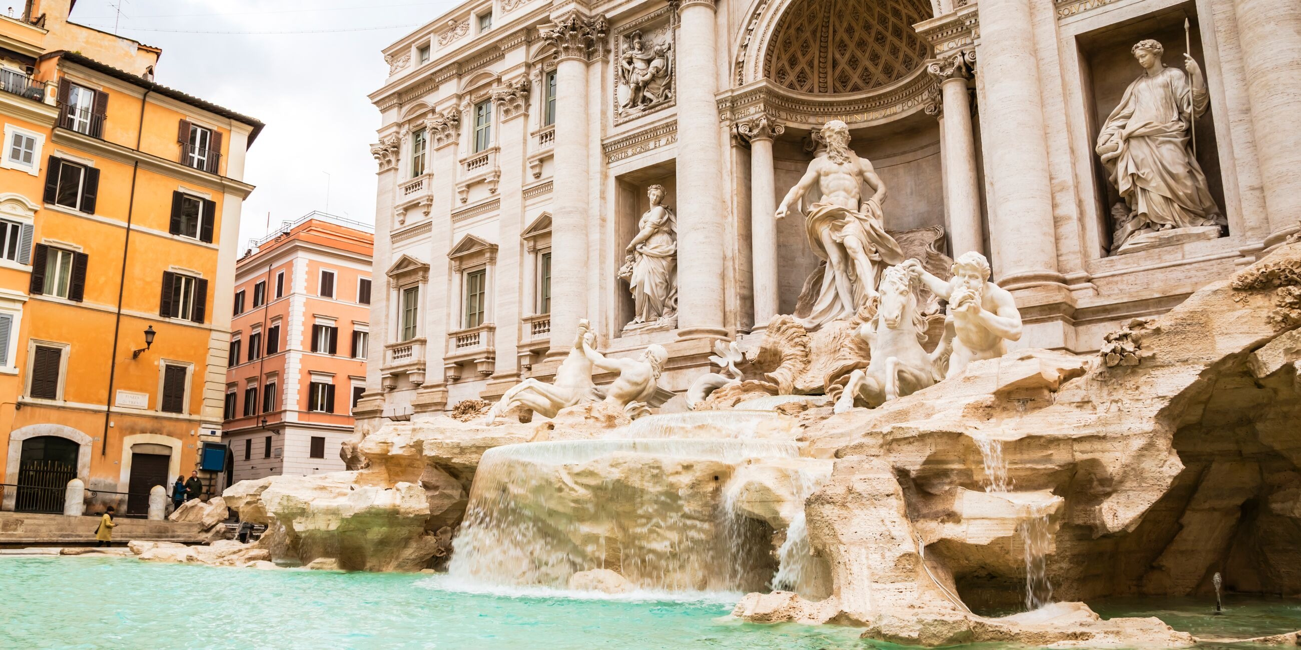 Trevi Fountain in Rome, Italy