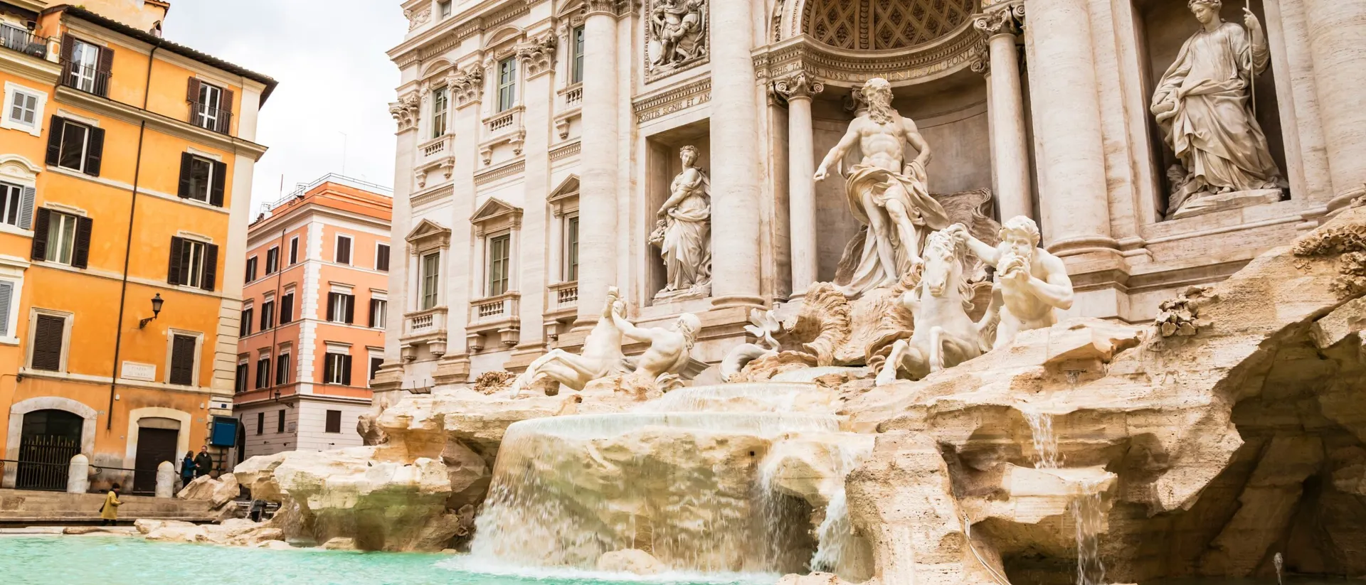 Trevi Fountain in Rome, Italy