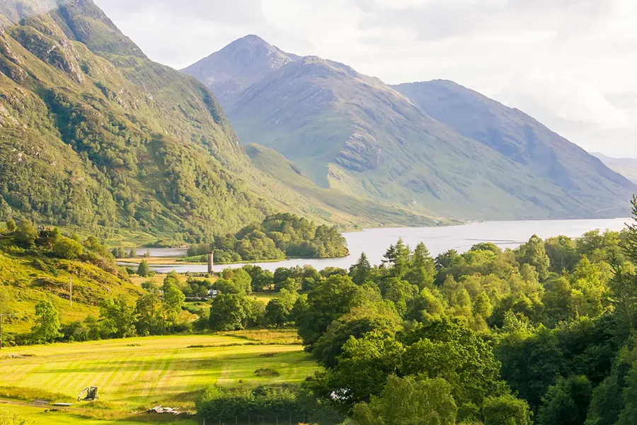 Highlands Mountains Scotland 1