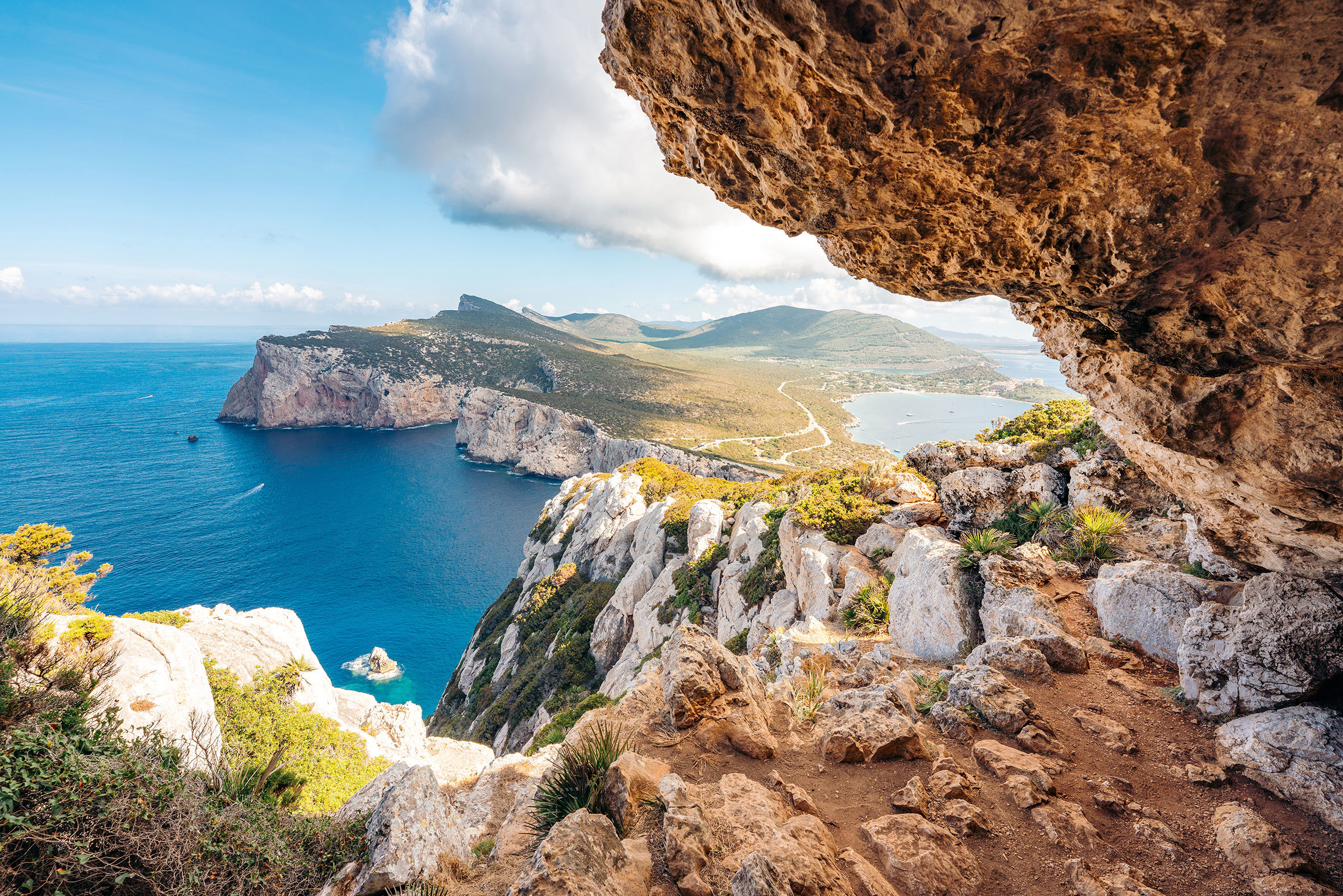 Sardinia Coastline Vista