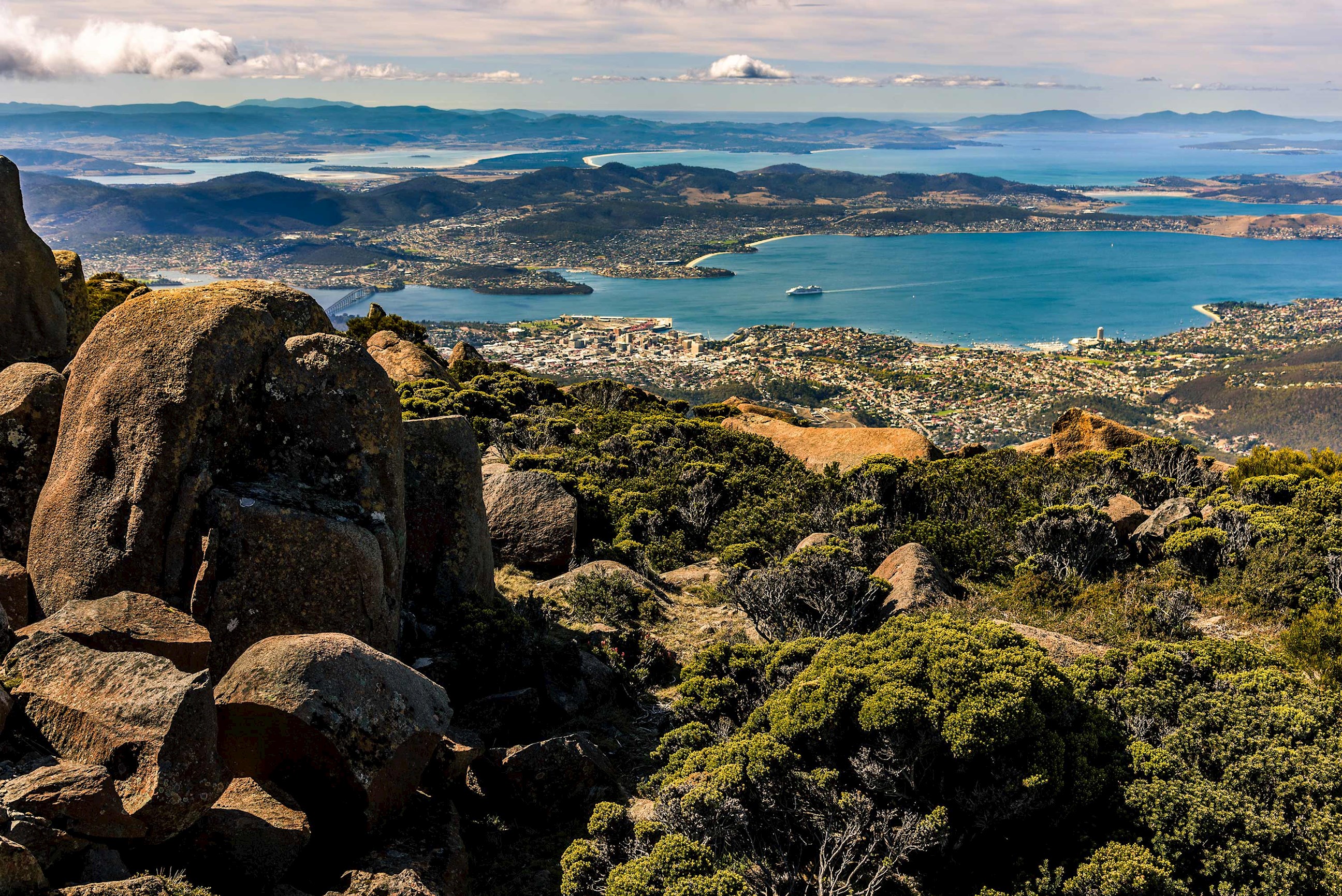 View of Hobart, Australia