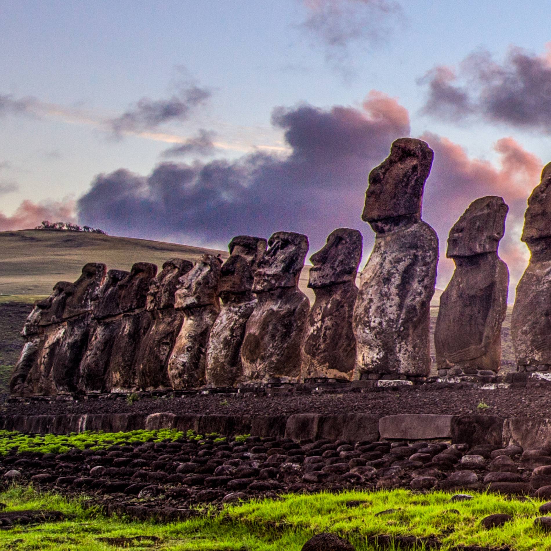 Moai Monuments on Easter Island