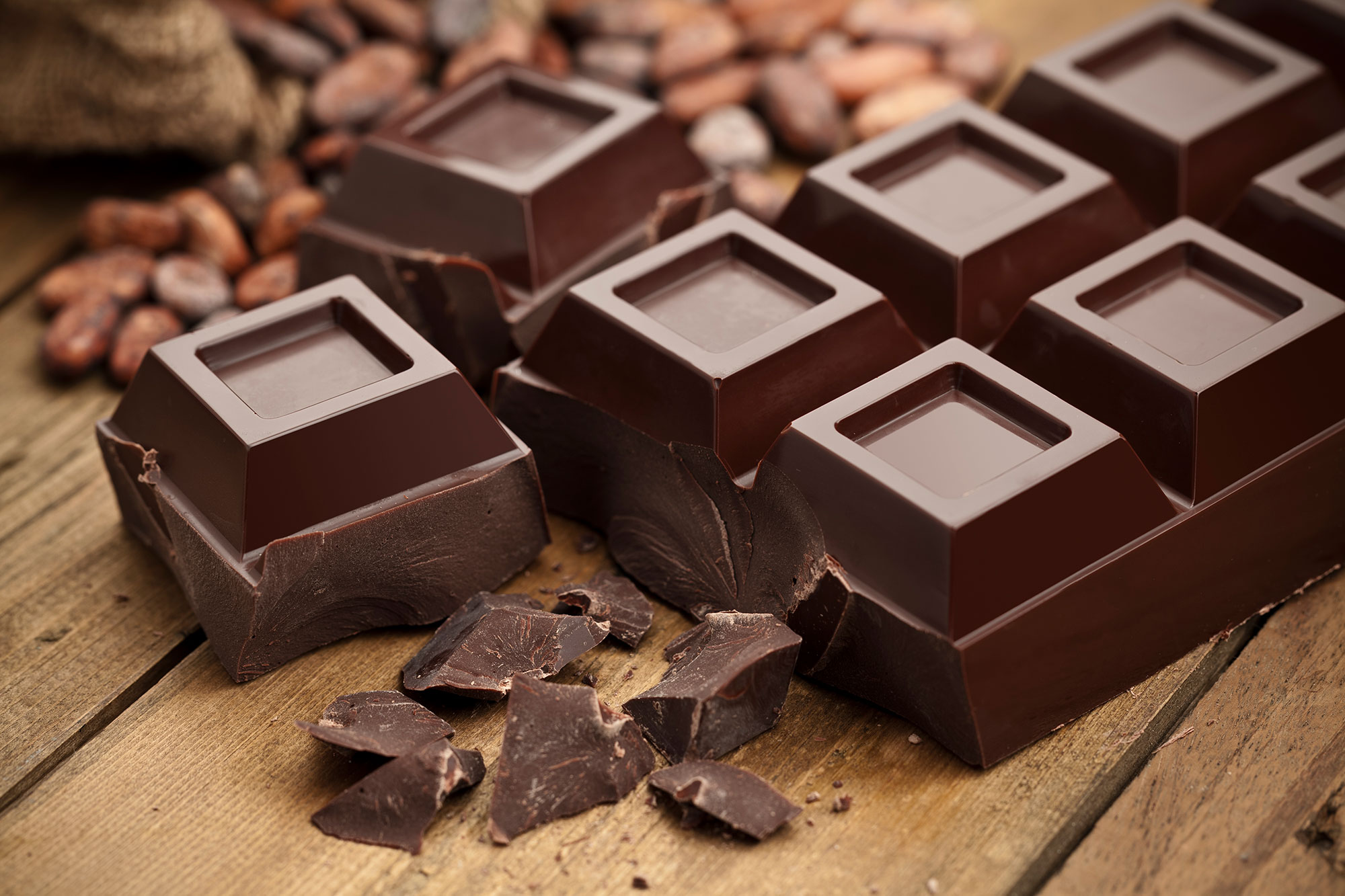 A close-up of a Finnish bar of chocolate