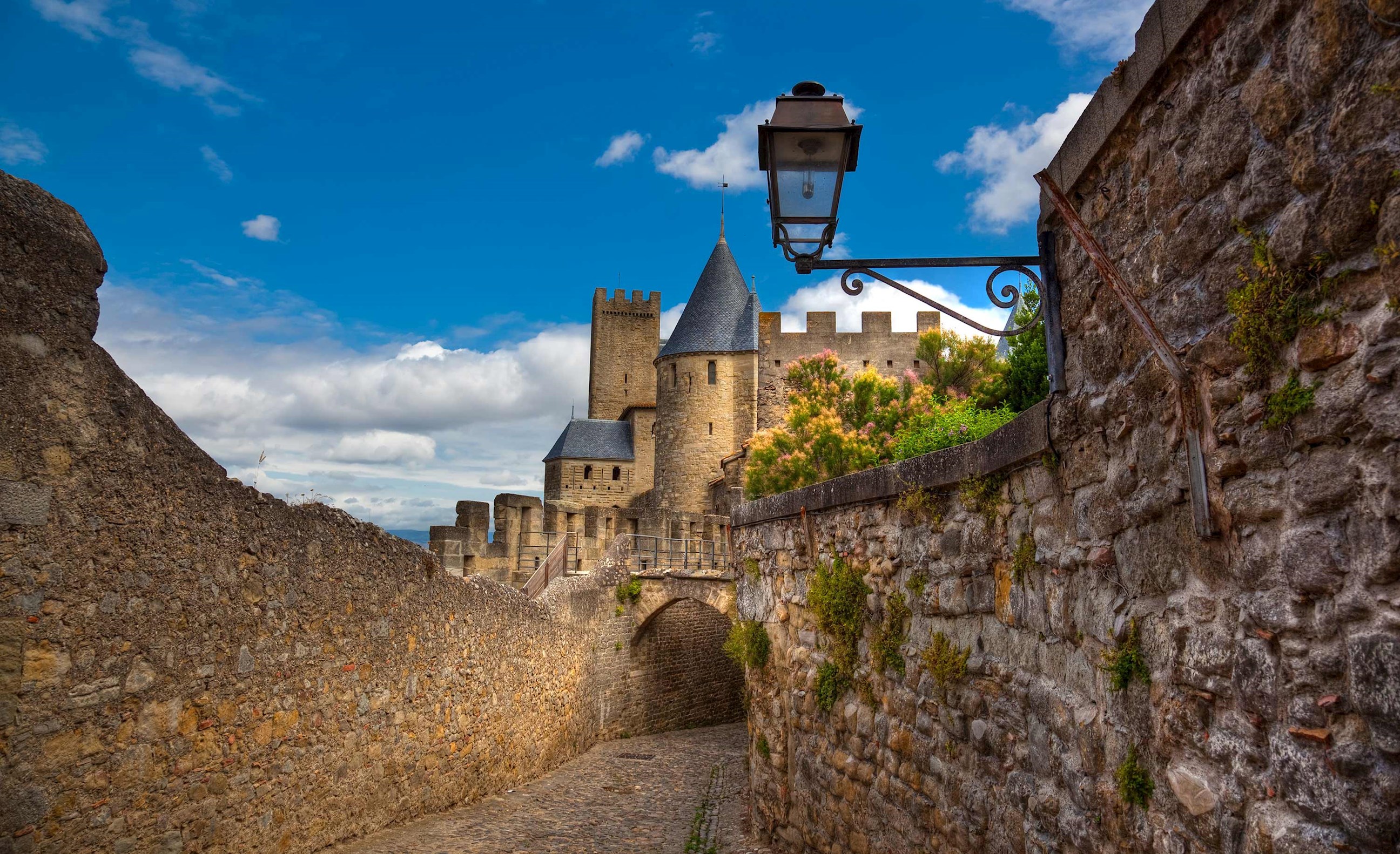 Fortress in Carcassonne, France