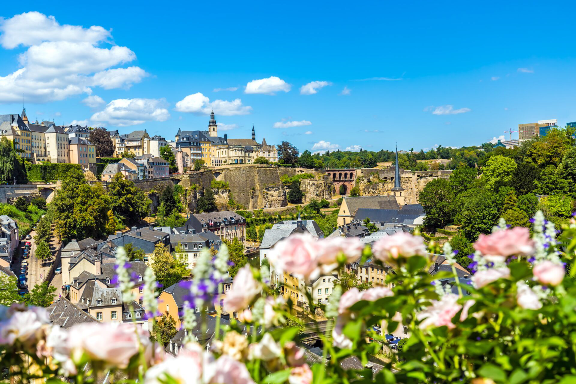  Luxembourg With Flowers 
