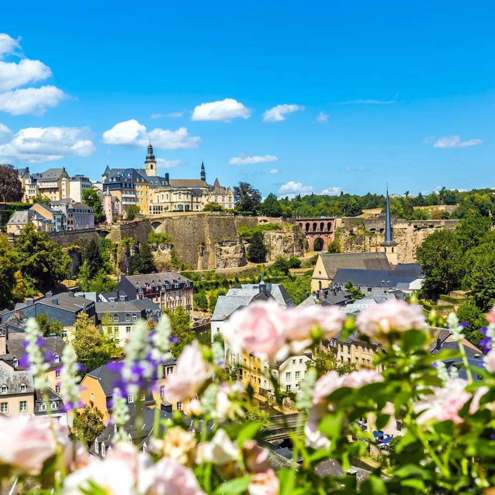  Luxembourg With Flowers 