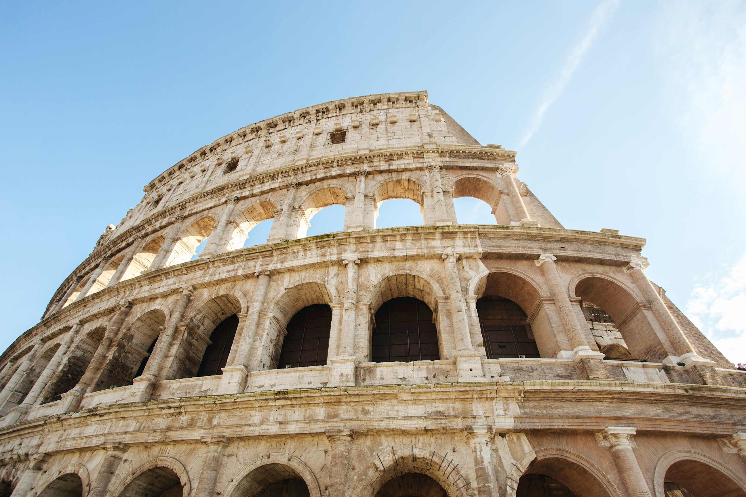 The Colosseum in Rome, Italy