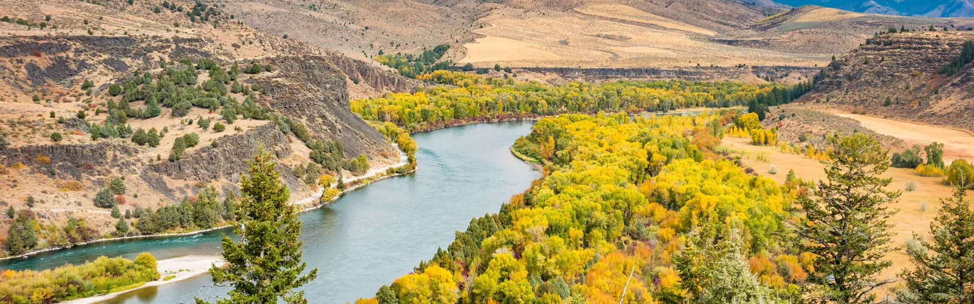 Mountains in Idaho, USA