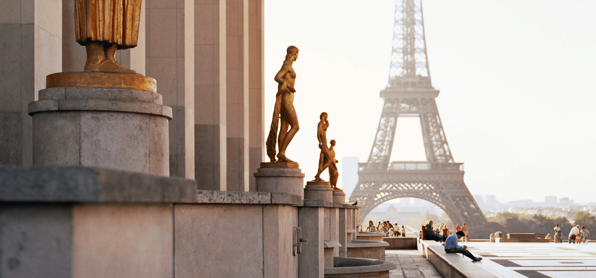 The Eiffel Tower in Paris 