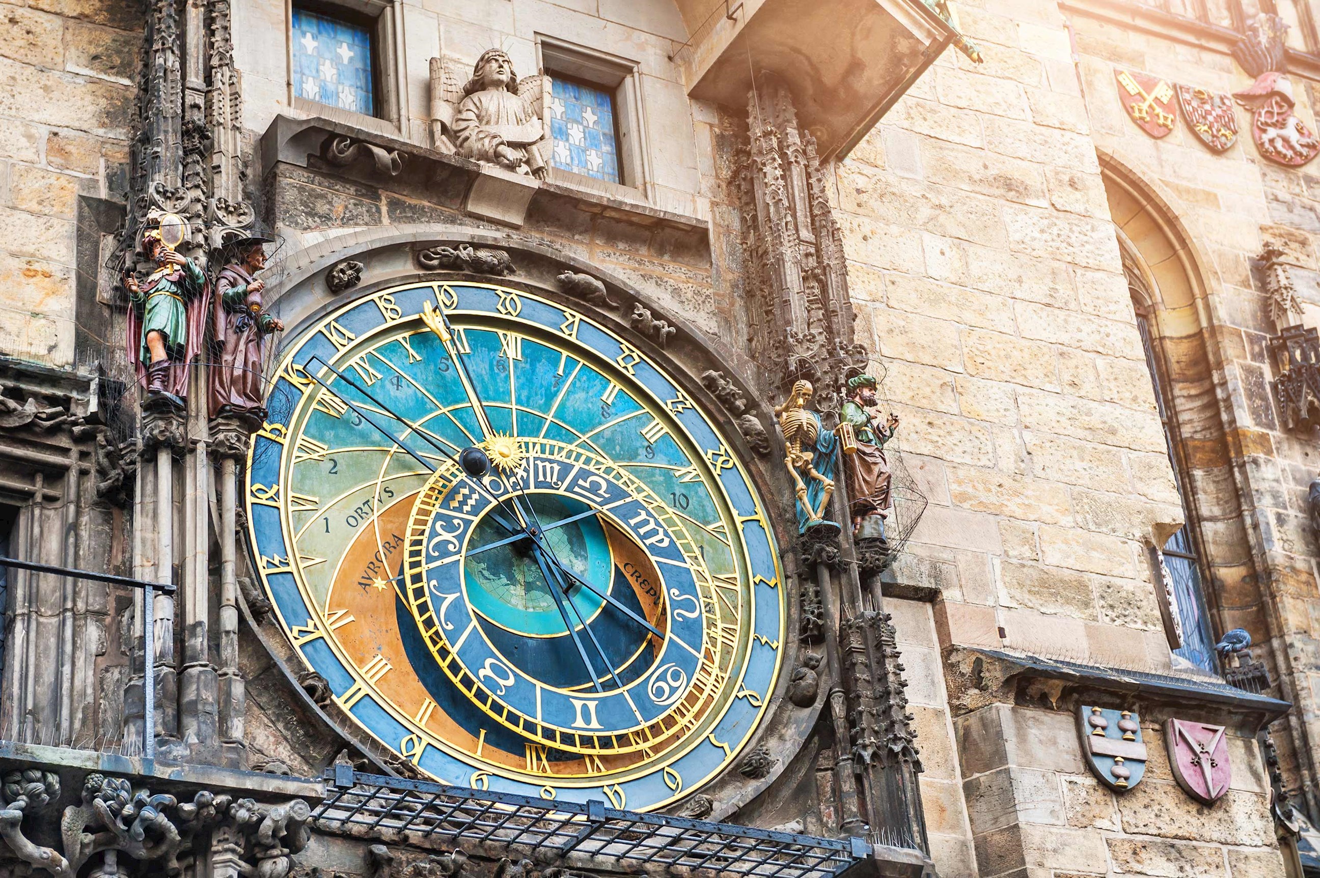 Astronomical Clock in Prague, Czech Republic