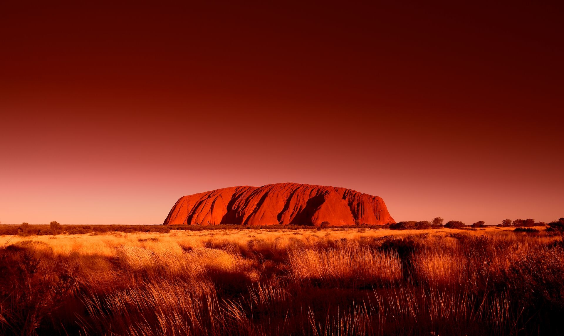 Ayers Rock in Uluru, Australia