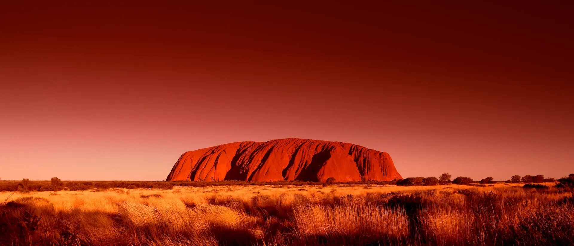 Ayers Rock in Uluru, Australia