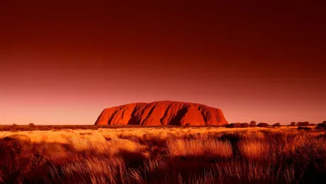 Ayers Rock in Uluru, Australia