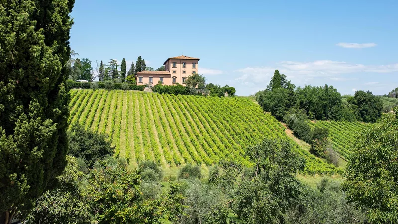 Tuscan dinner at Villa Machiavelli in Florence, Italy