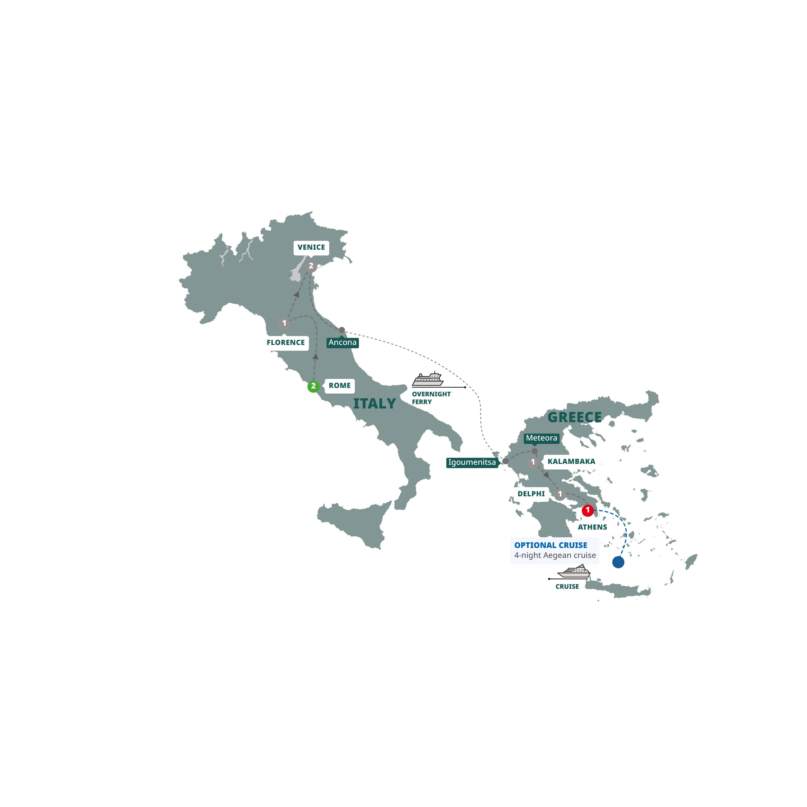 Best of Italy and Greece Tour 2023 Trafalgar