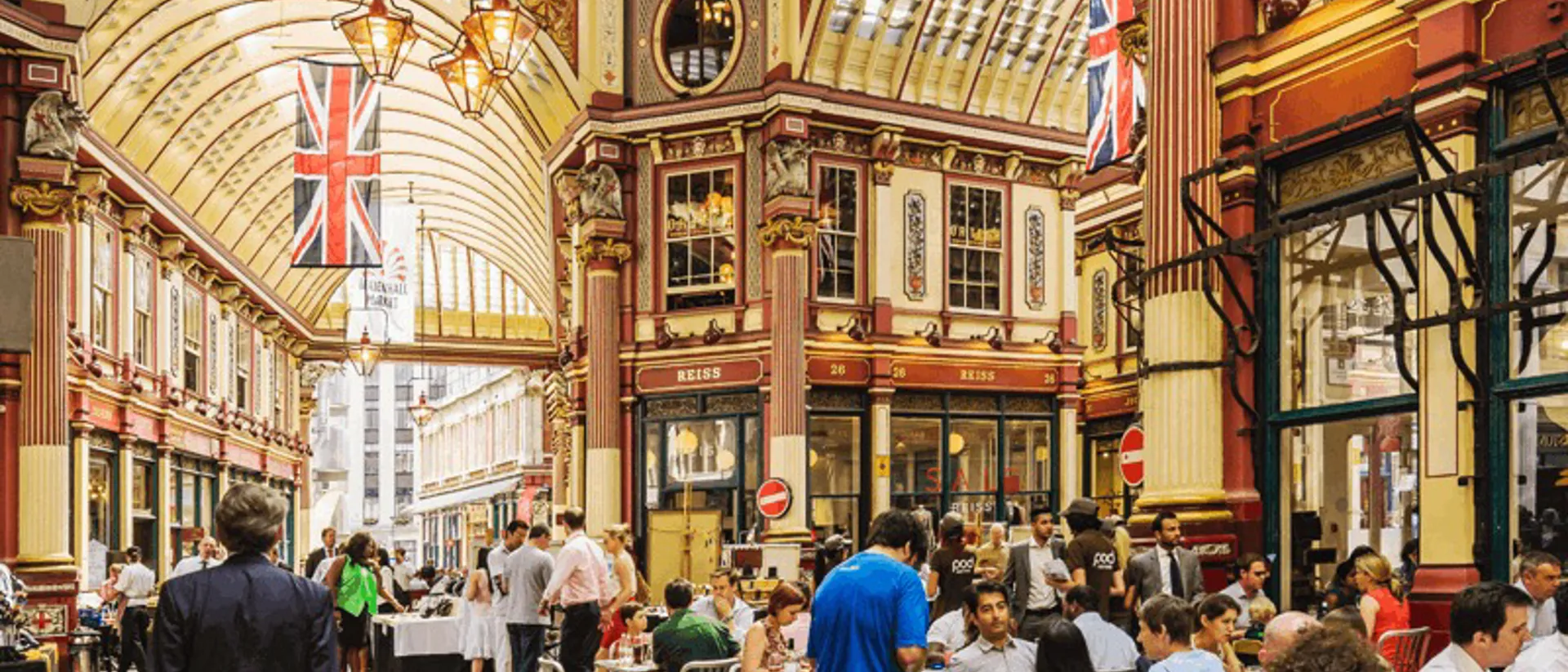 Leadenhall Market in London, England