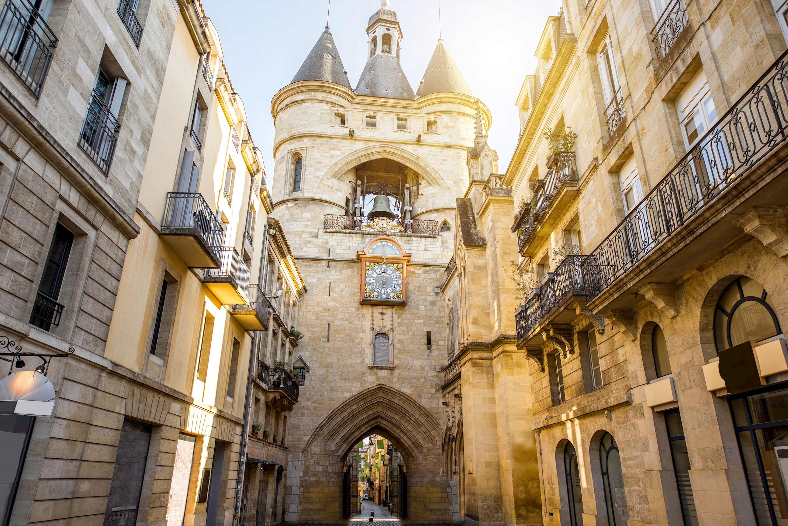 Big Clock of Bordeaux city, France