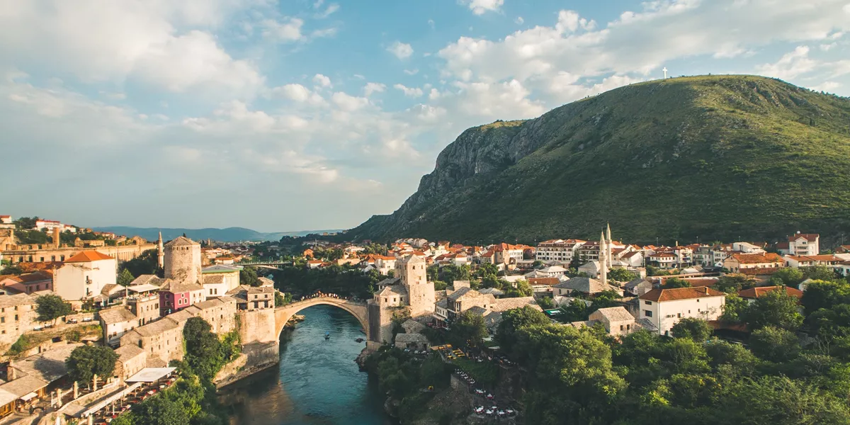 Bosnia Herzegovina Mostar Bridge