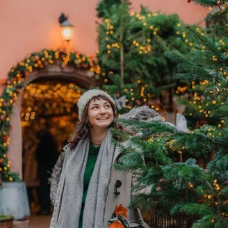 Women At Christmas In France