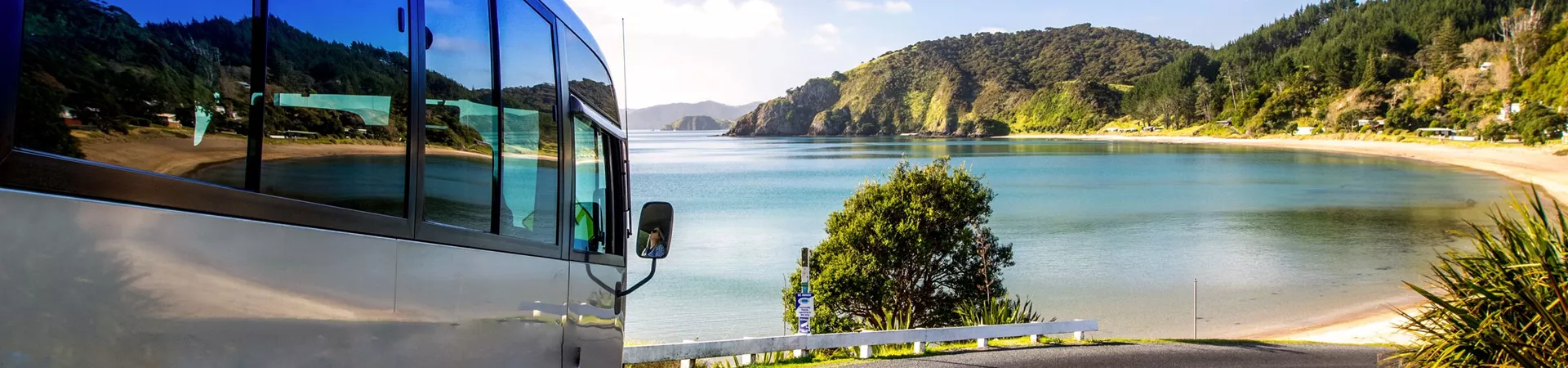 Coach tour in Russell Northland, New Zealand