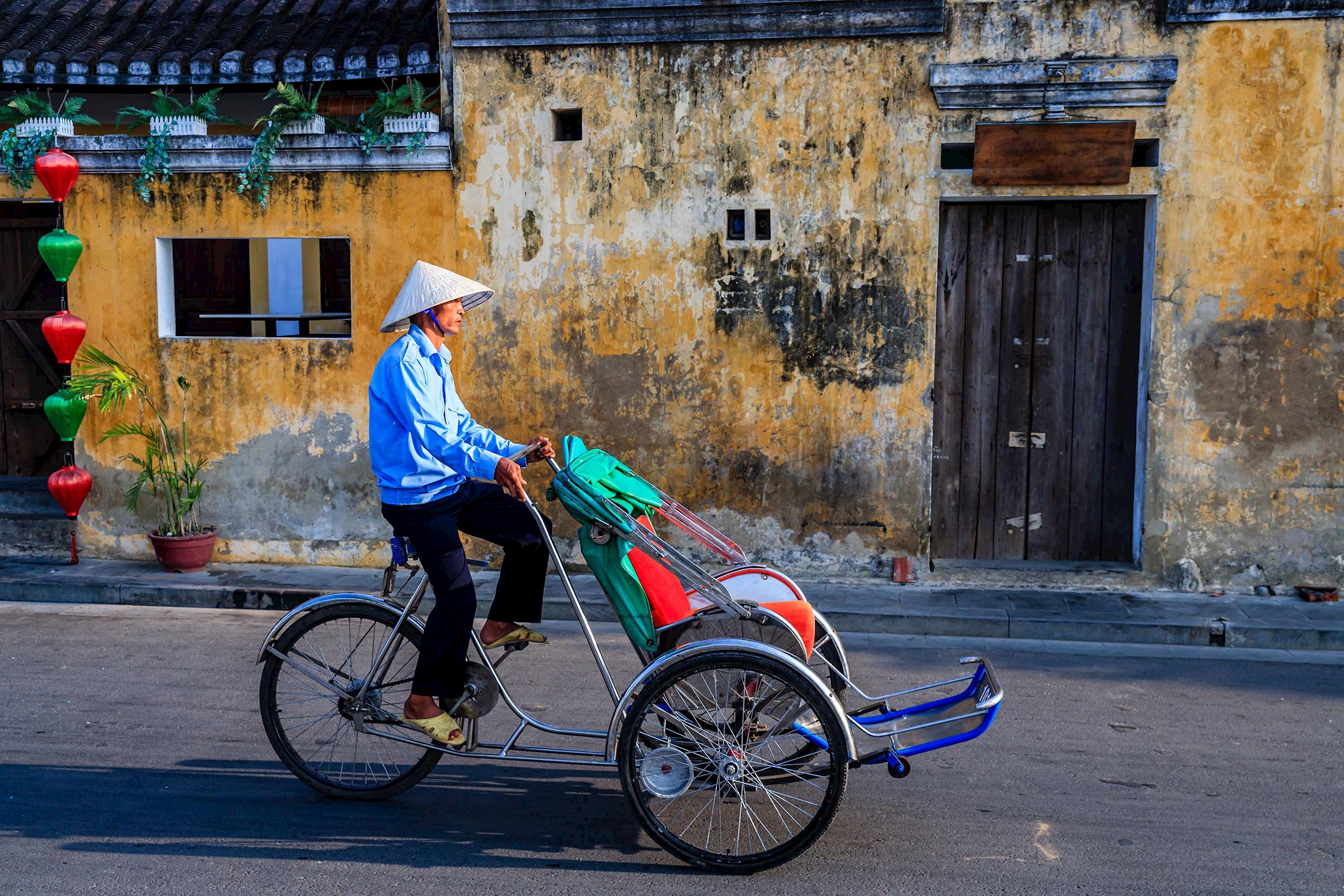 Rickshaw in Hoi An, Vietnam