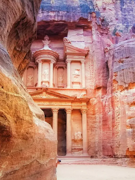 Petra Al Khazneh Temple in Jordan