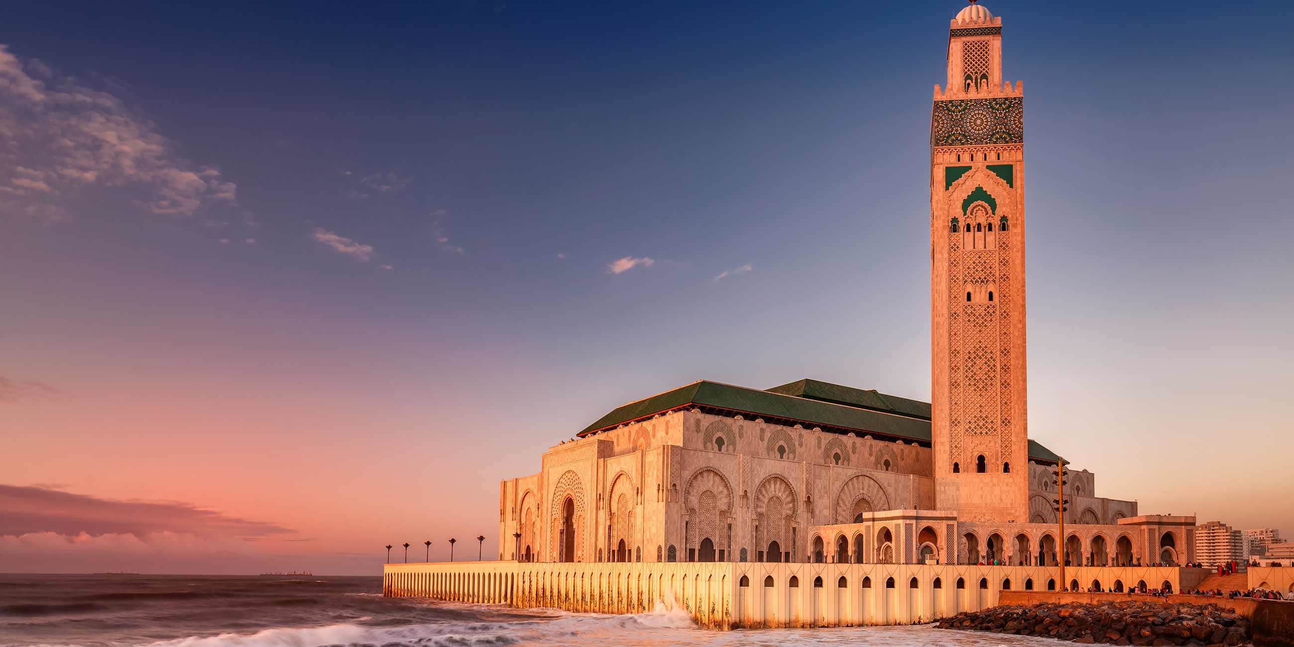 Hassan II Mosque in Casablanca, Morocco