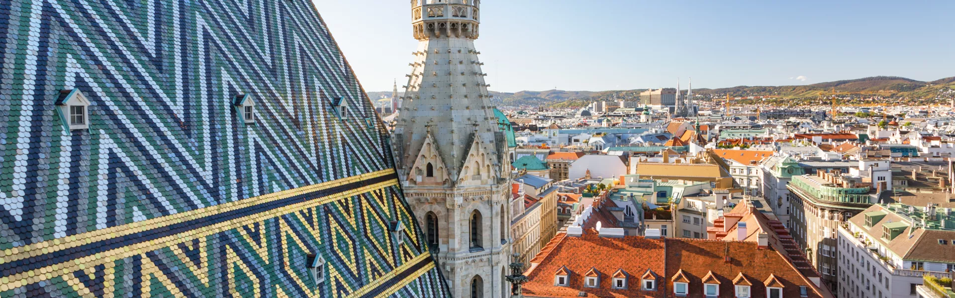 Vienna Austria Rooftops