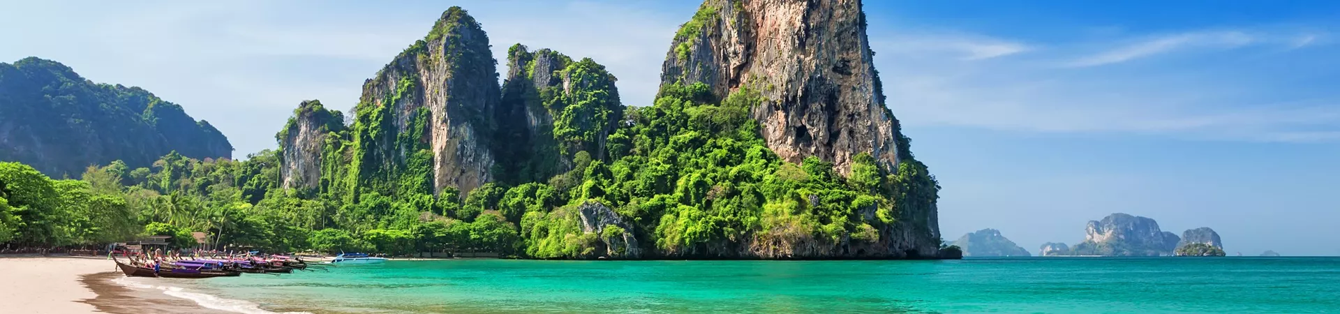 his tour thailand Website Banner Thai Traditional Wooden Longtail Boat 1130535506