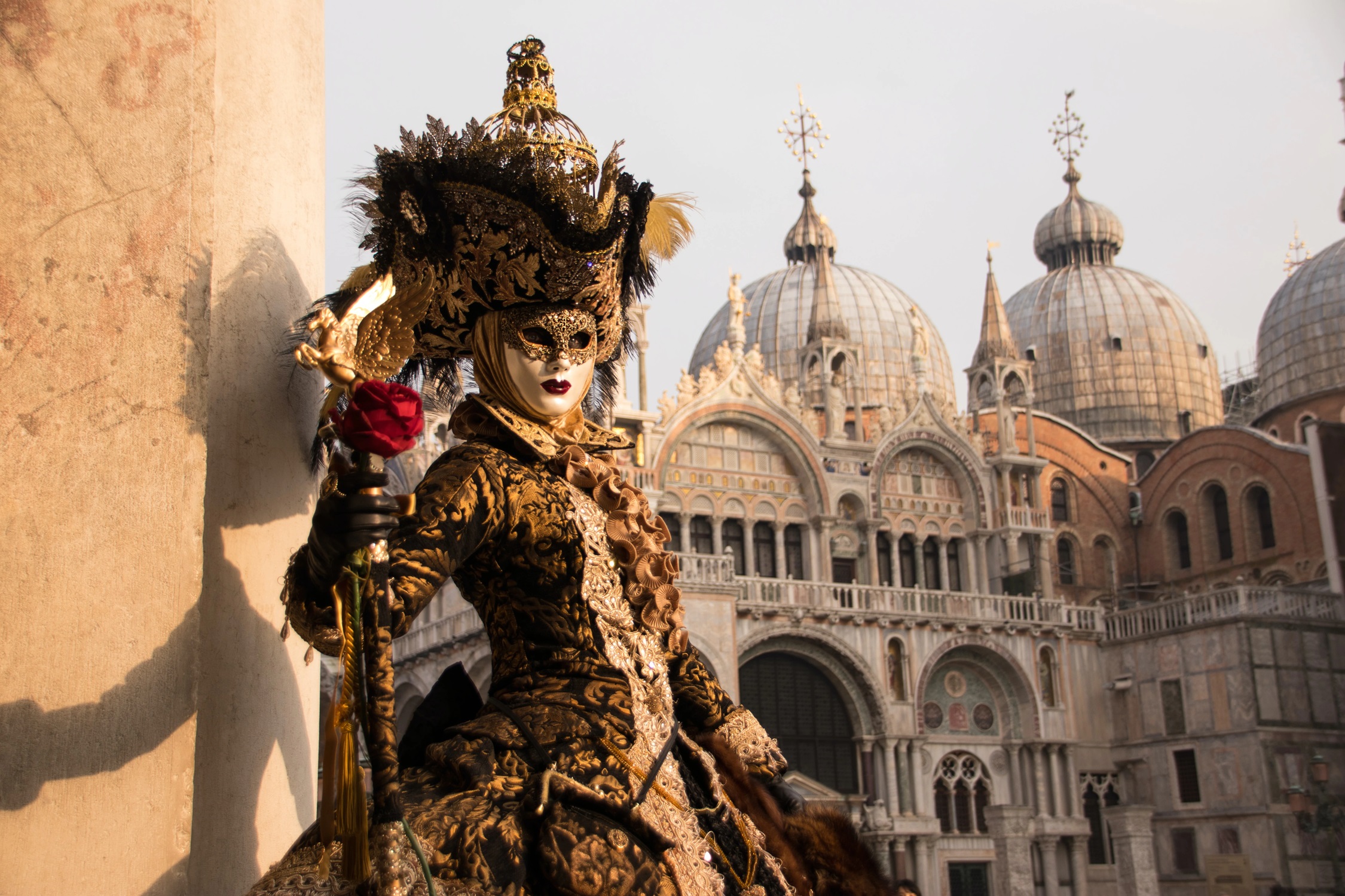 A woman from Italy Venice Carnival
