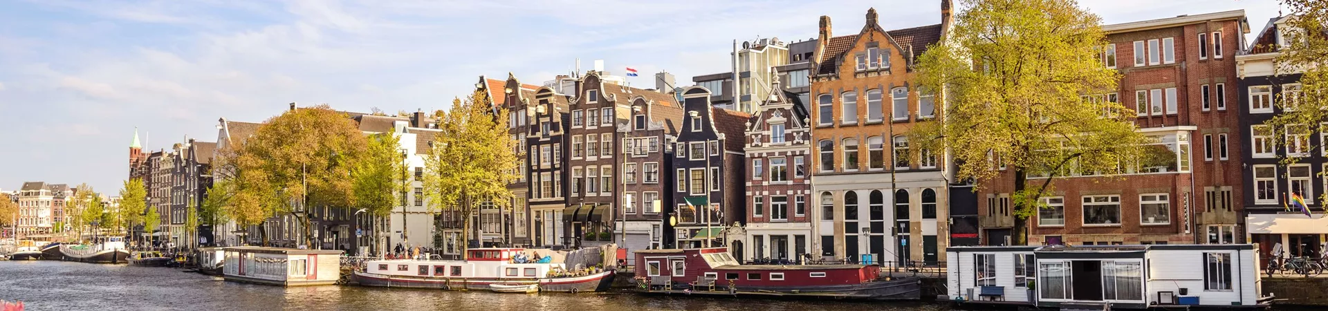Canals in Amsterdam, the Netherlands