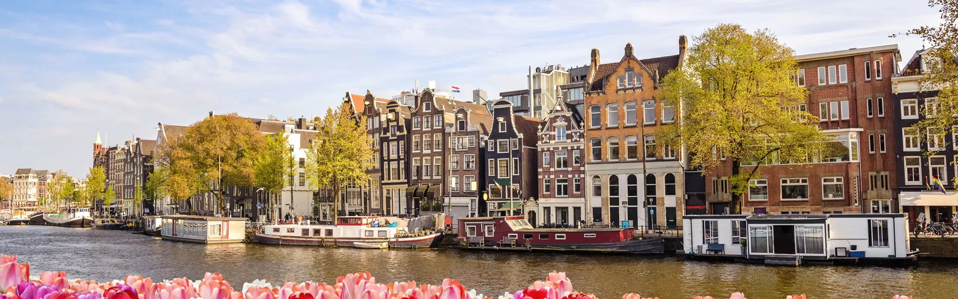 Canals in Amsterdam, the Netherlands