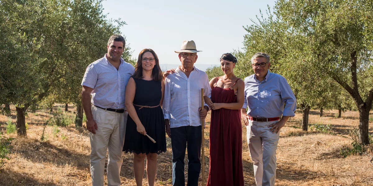 The Morillo Family on their farm in Ovideo, Spain