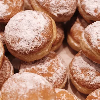 Paczki, Polish filled doughnuts