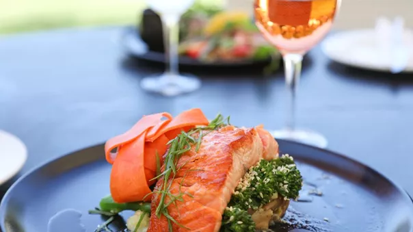 Gourmet Salmon Dish