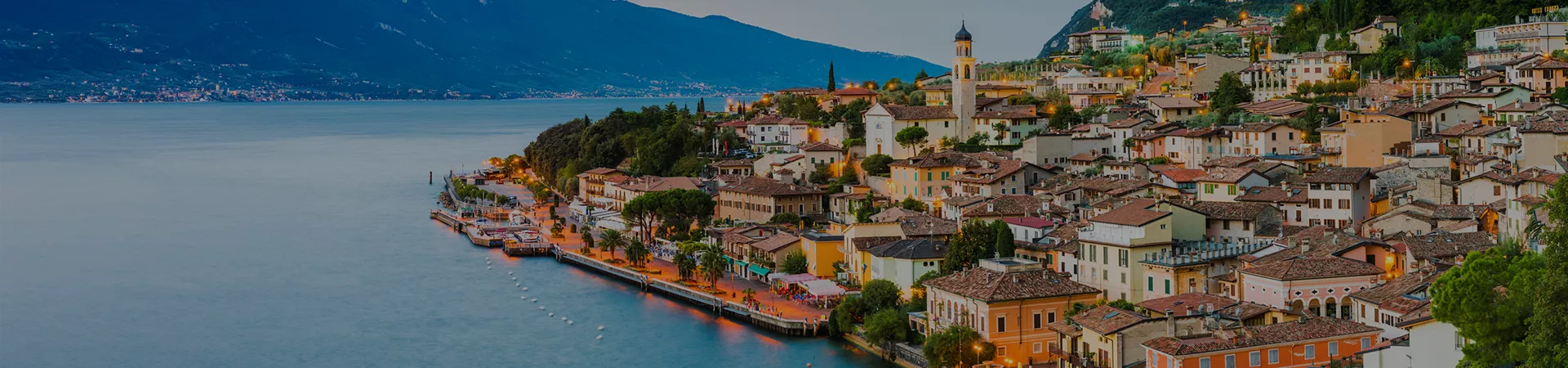 Limone sul Garda by night, Italy