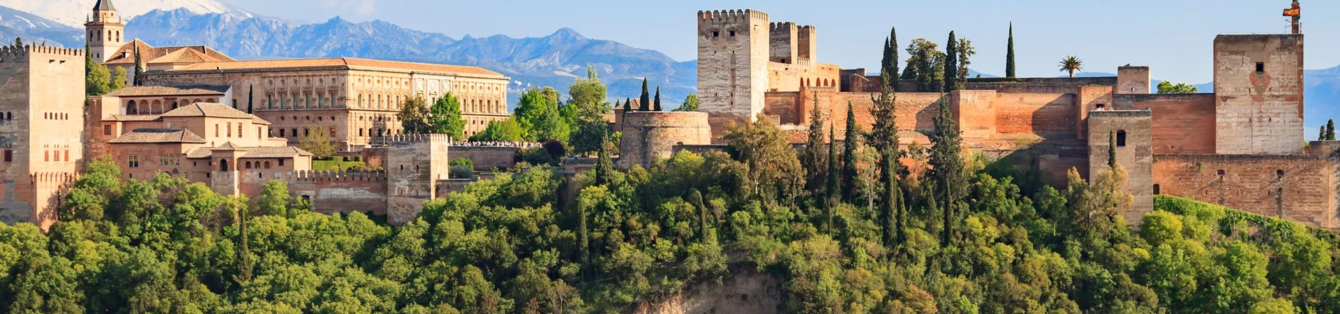 The Alhambra in Granada, Spain