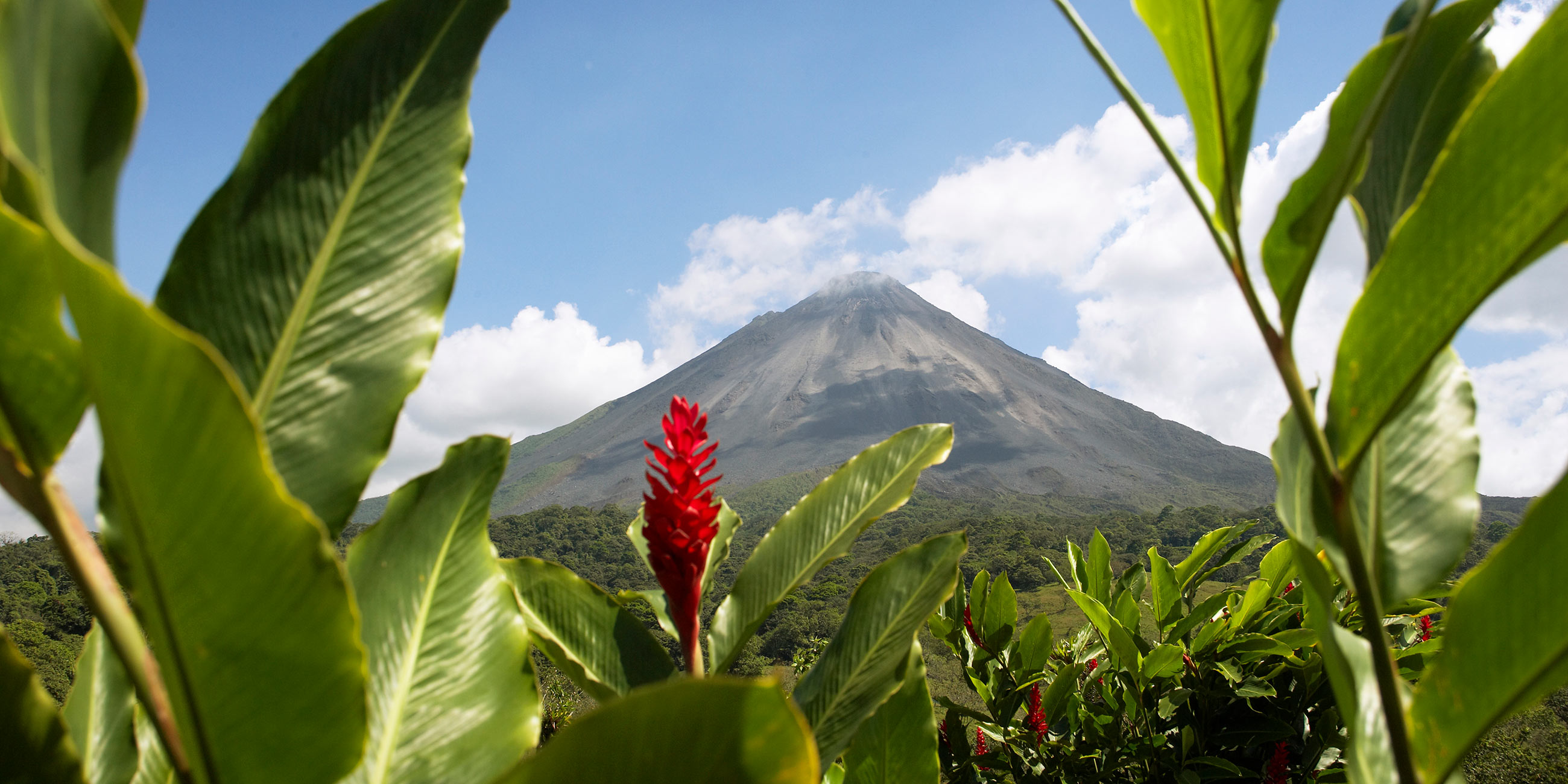 A view of Arenal Volcano in Costa Rica