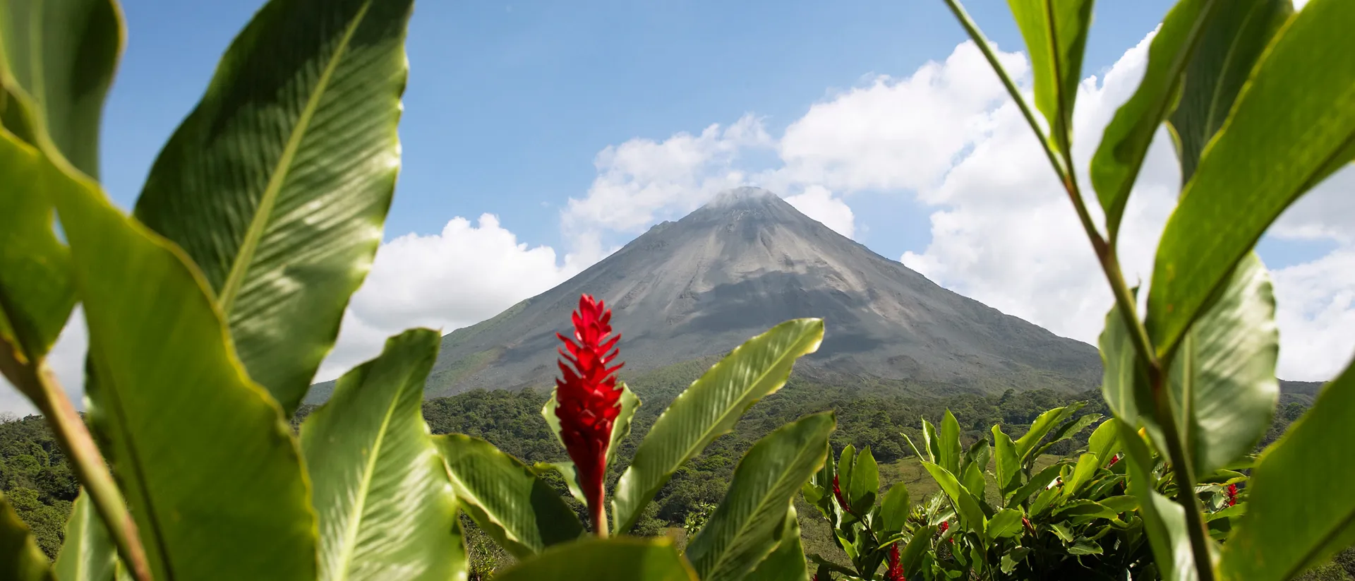 A view of Arenal Volcano in Costa Rica