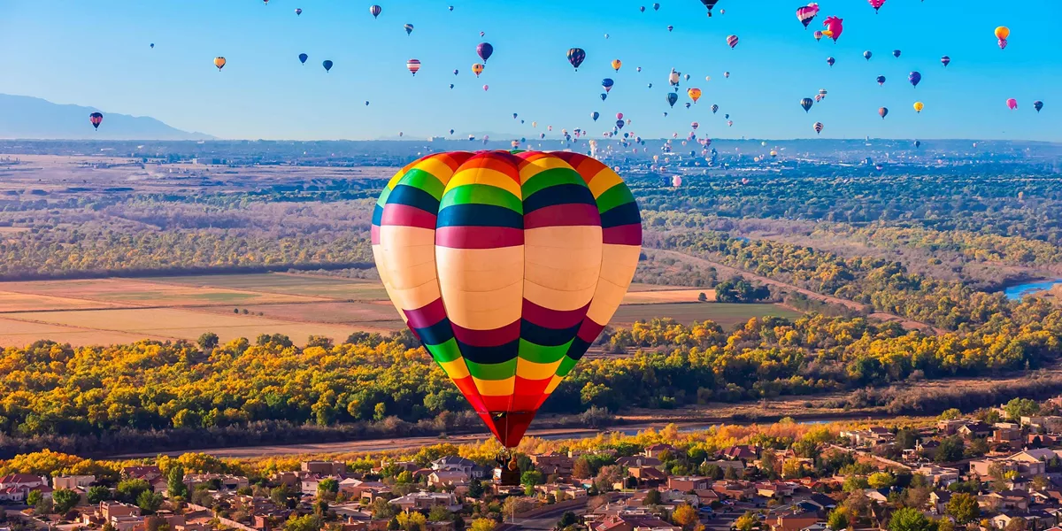 Southwest Native Trails with Albuquerque Balloon Fiesta Guided Tour