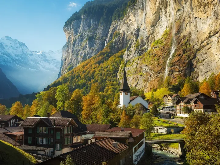Swiss Alps Landscape