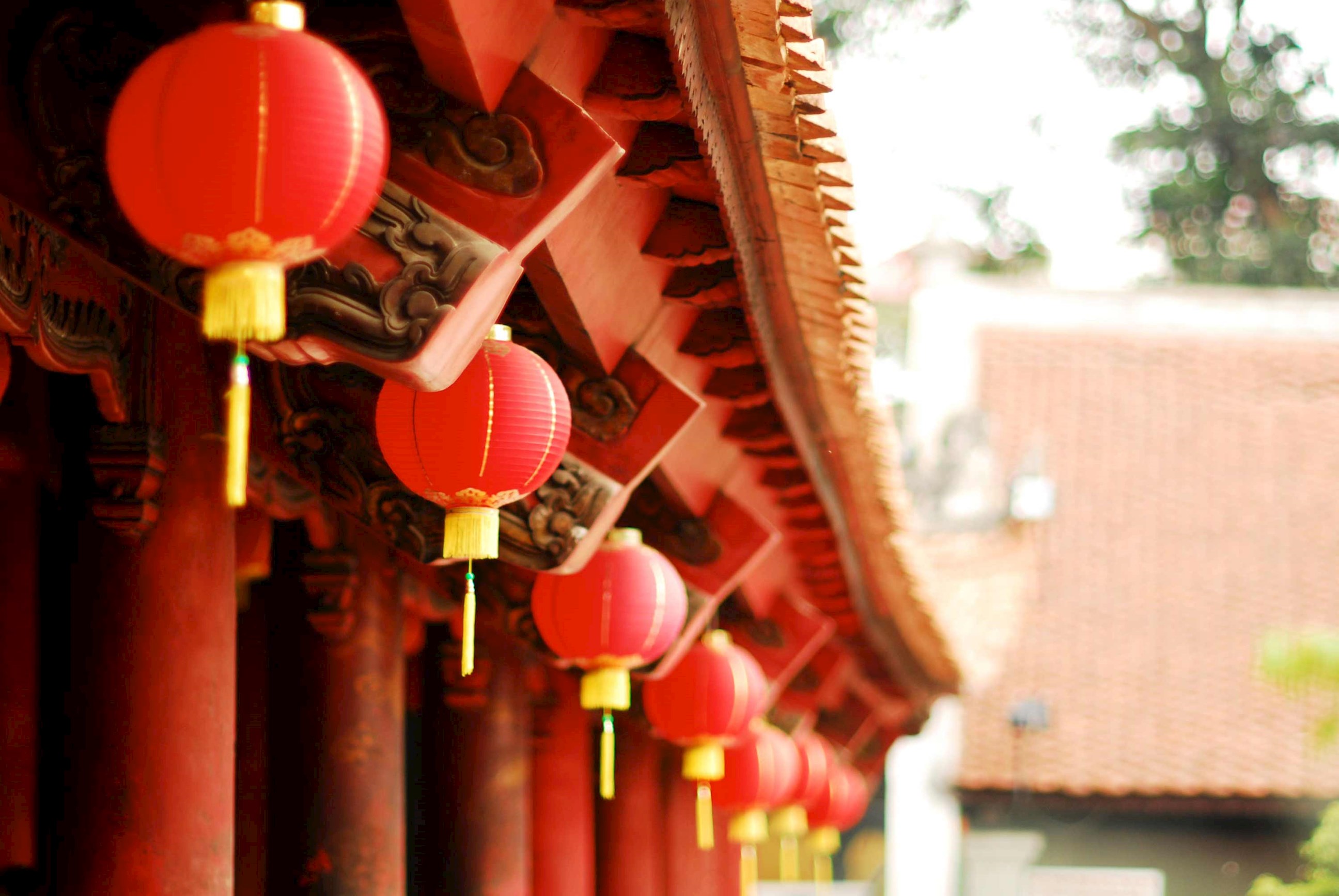 Temple of Literature in Hanoi, Vietnam