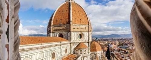 Twitterflorence Tuscany Italy Aerial View Of Brunelleschi Dome 1127140600 TT 500X200