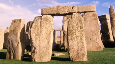 Stonehenge on a sunny day, Salisbury, United Kingdom