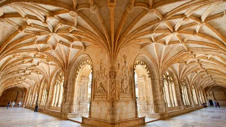 Hieronymite Monastery Saint Jerome in Lisbon, Portugal
