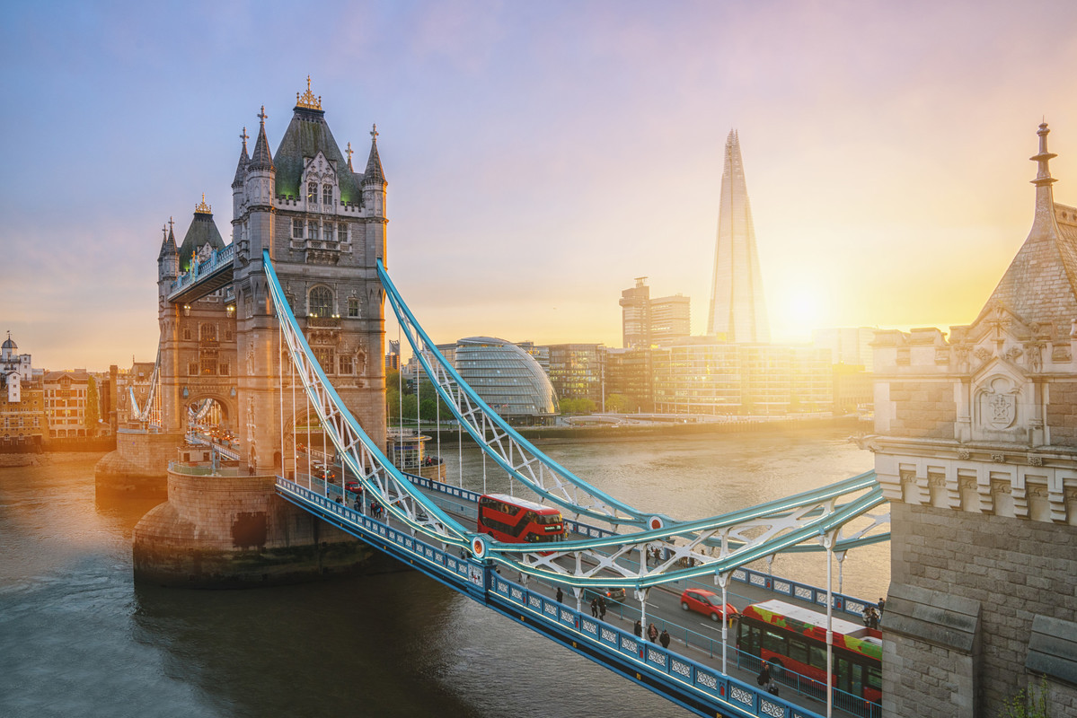 London Bridge at sunset