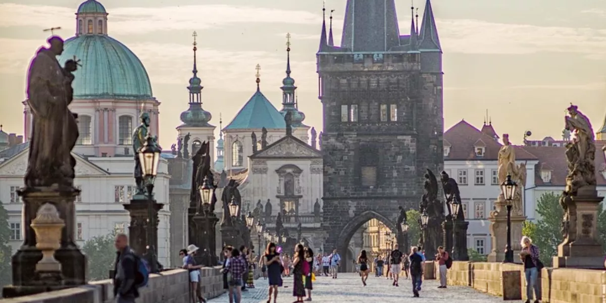 Charles Bridge in Prague, Czech Republic